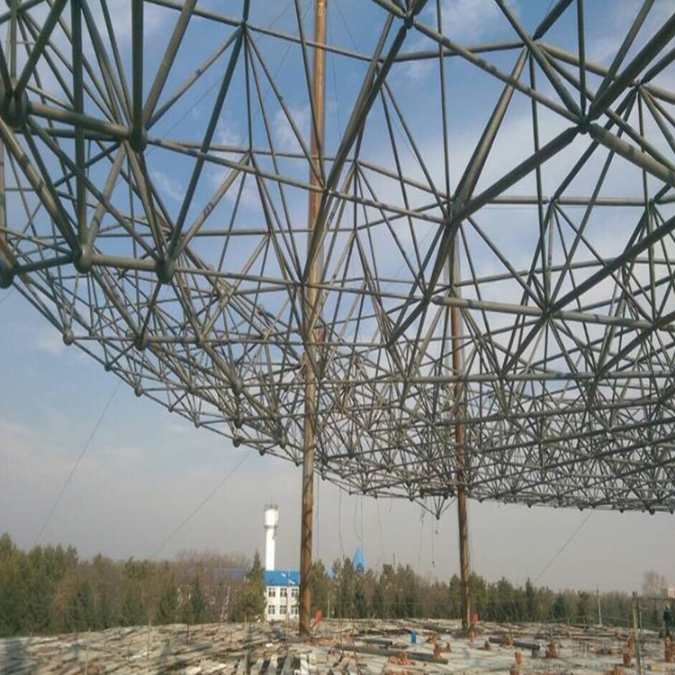 威海球形网架钢结构施工方案